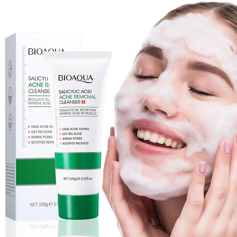 BIOAQUA حمض الساليسيليك منظف للوجه