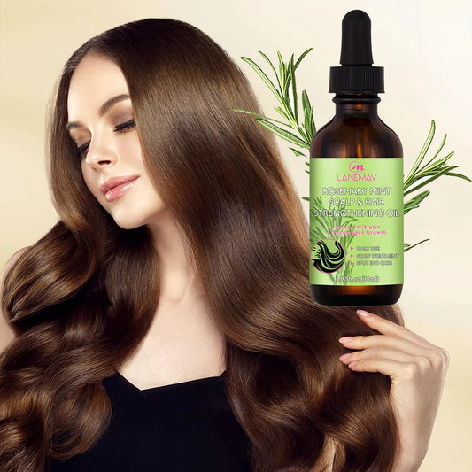 زيت الروزماري العطري لنمو الشعر