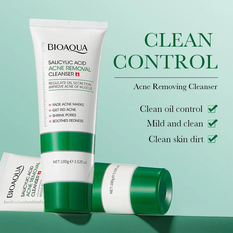 BIOAQUA حمض الساليسيليك منظف للوجه